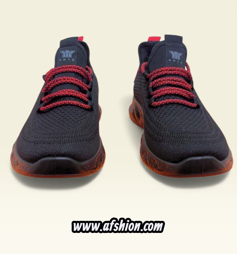 Chaussures de sport Homme rouge et noir
