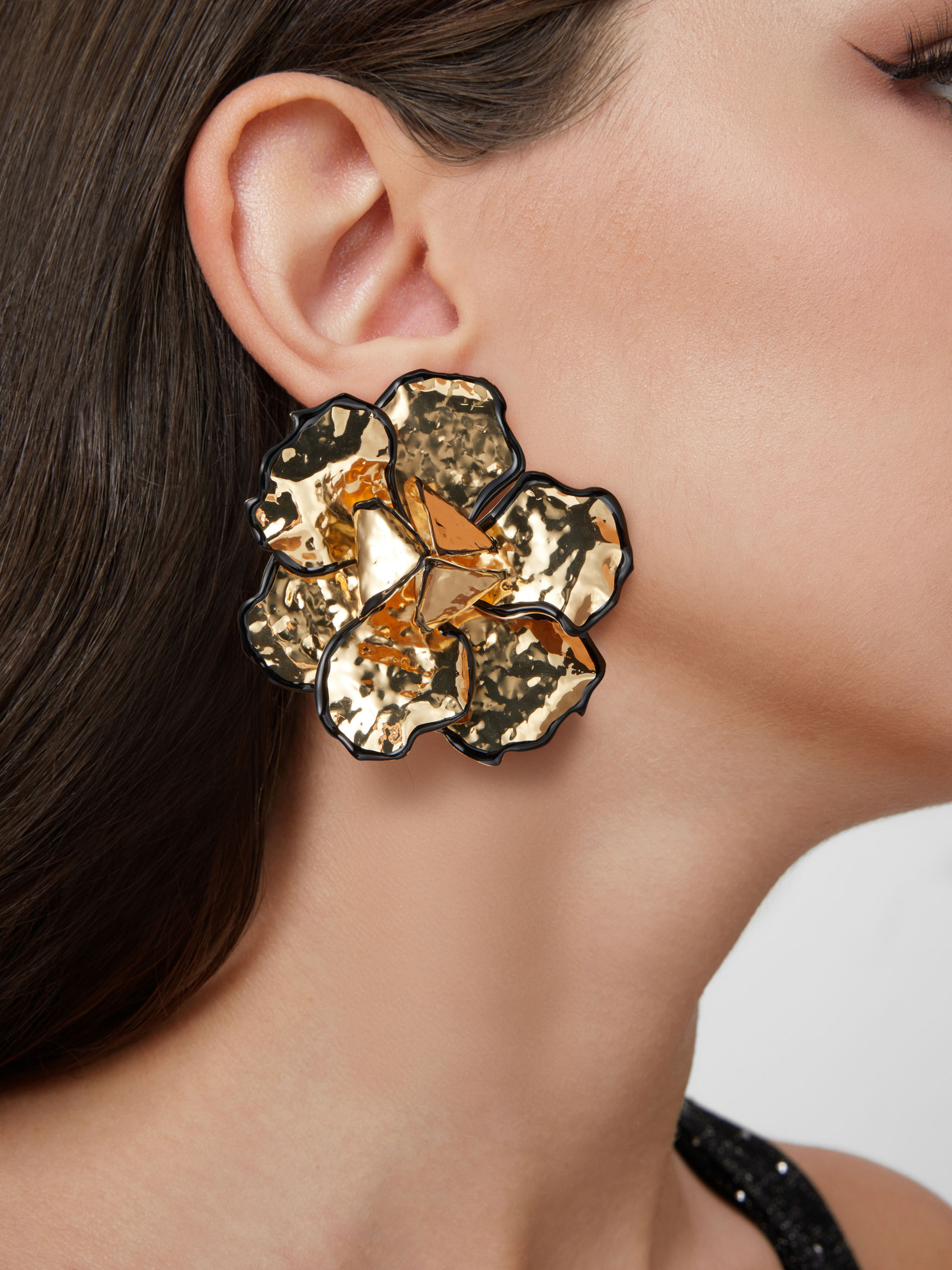 Sofia -  Boucles d'oreilles marron