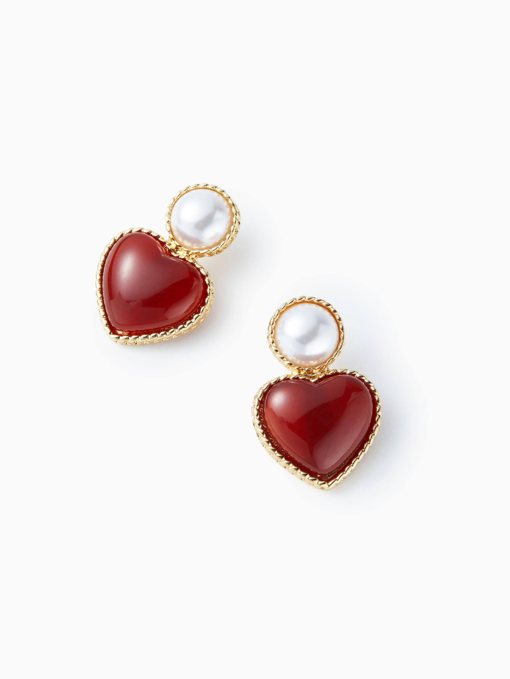 sokhou - Boucles d'oreilles rouge