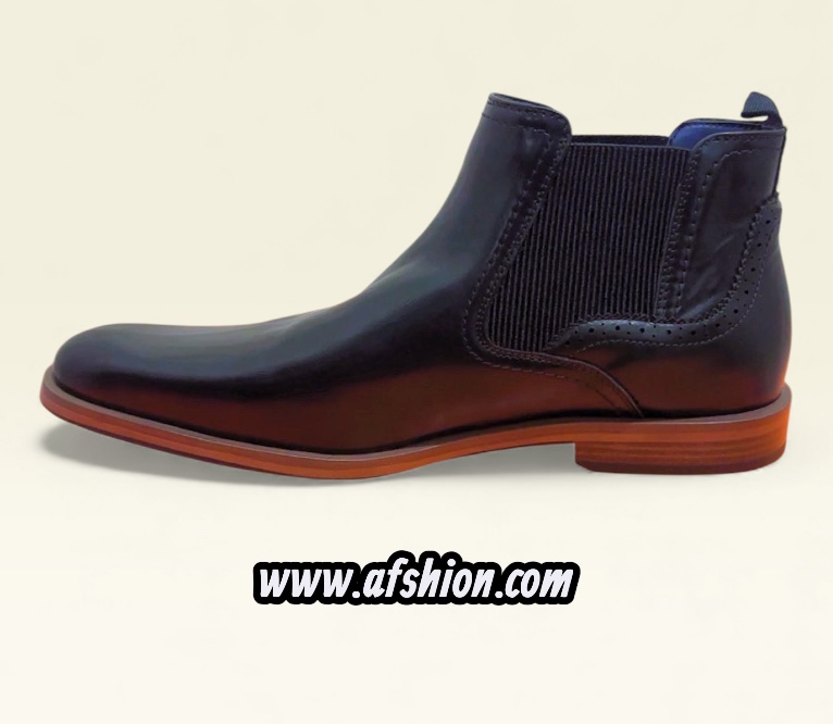 Bottines Noir Homme Cuir