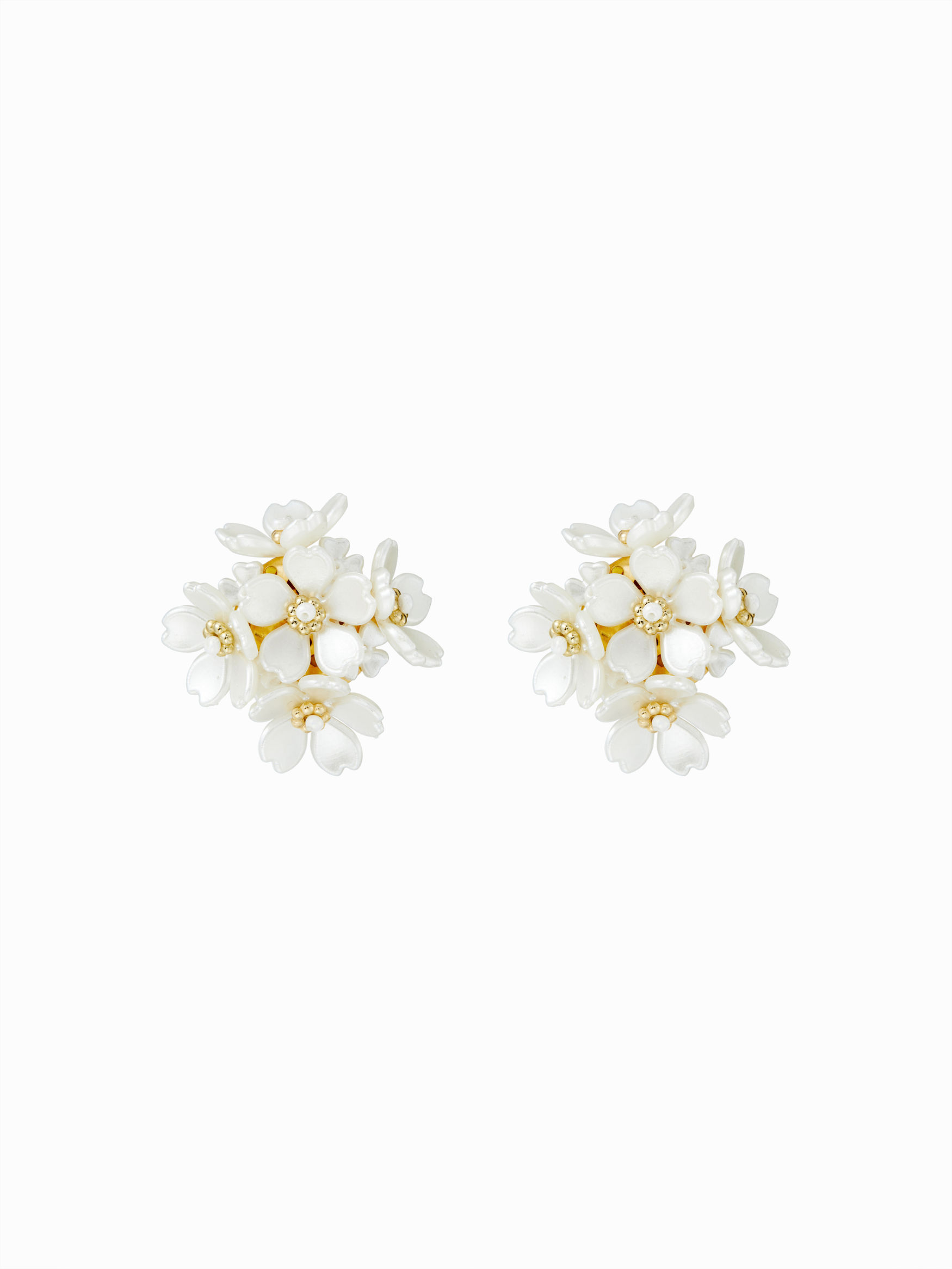 Trésor - Boucles d'oreilles blanc