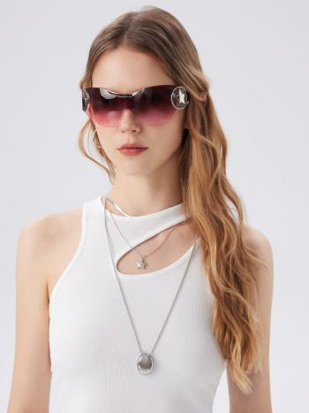 Véronique - Lunettes rose