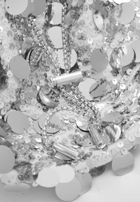 Anita  - Sac à main argenté