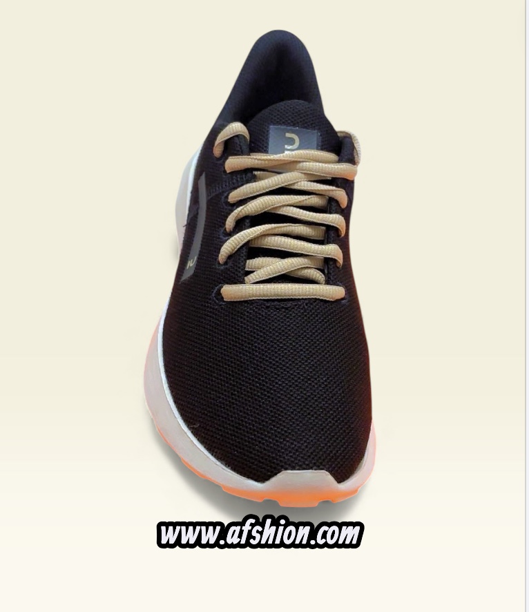 Baskets femme noir et beigne