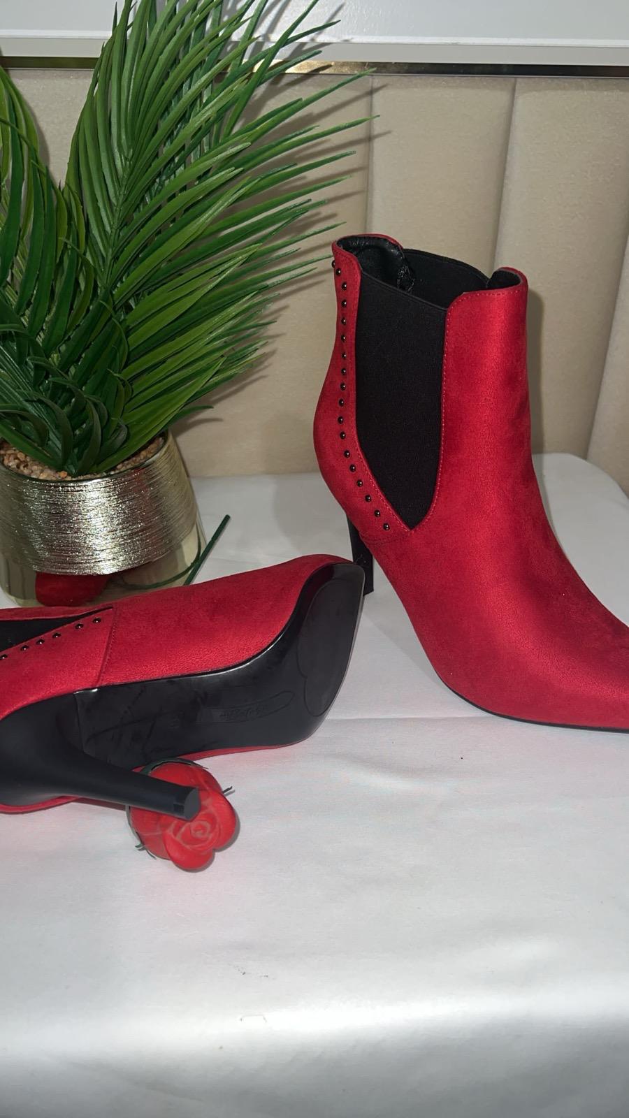 Cathy - chaussure rouge