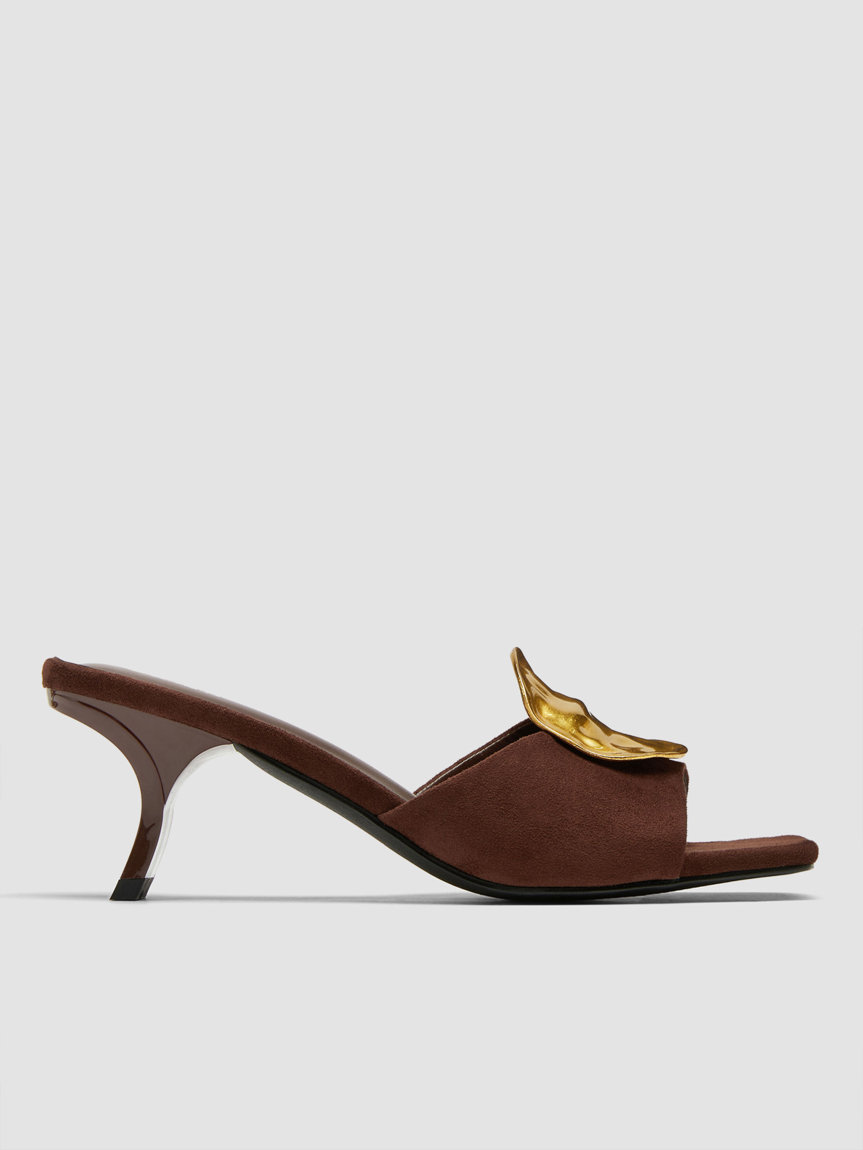 Viviane -  Talons  marron